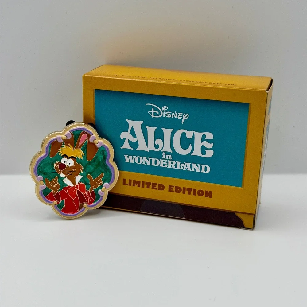 Disney D23 Alice in Wonderland 75th Anniversary March Hare Pin LE 400 Mystery